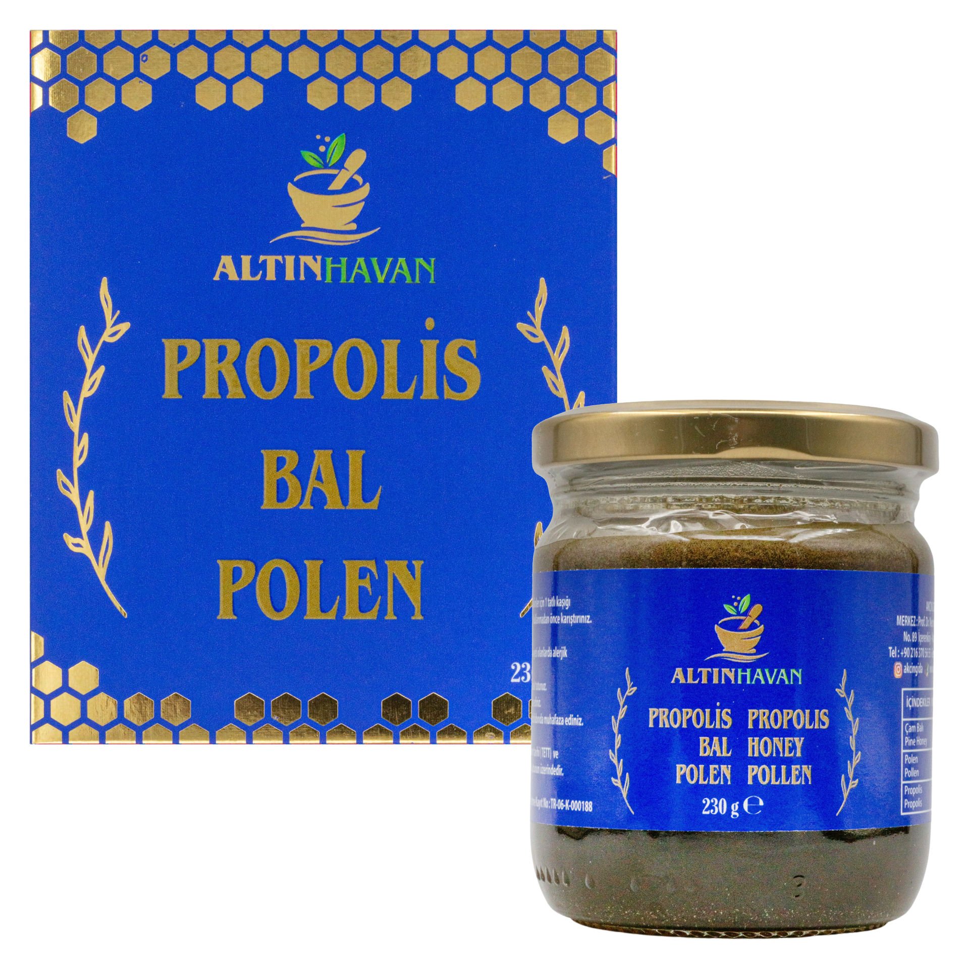 Propolis Bal Polen 230 Gr.