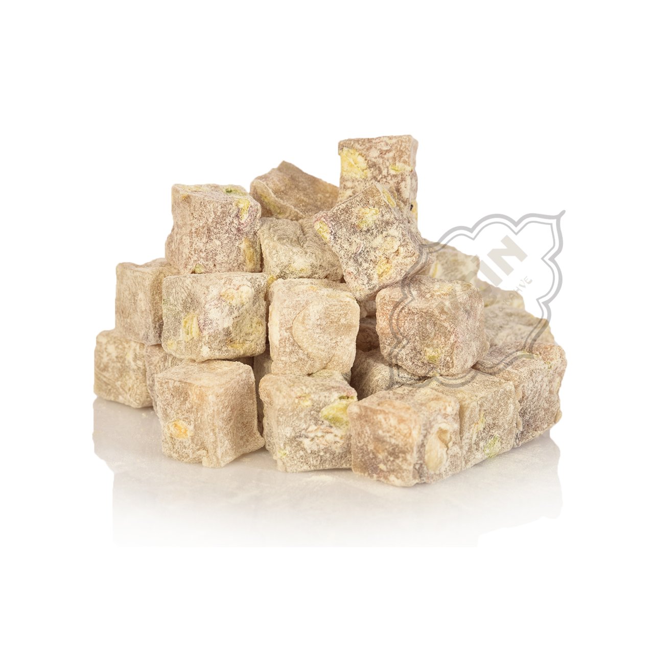 Çifte Kavrulmuş Antep Fıstıklı Lokum 1 Kg.