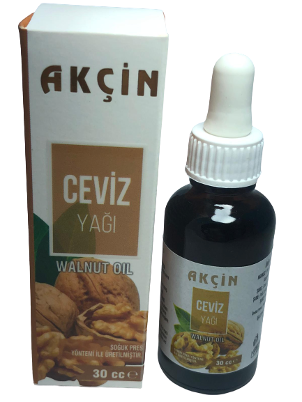 AKÇİN CEVİZ YAĞI 30 ml