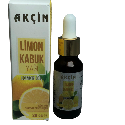AKÇİN LİMON KABUK YAĞI 20 CC