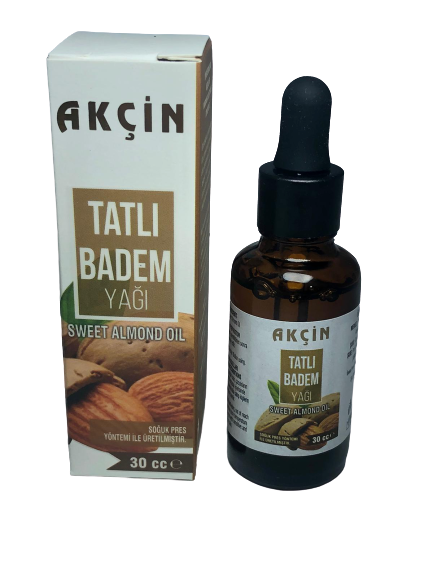 AKÇİN TATLI BADEM YAĞI 30 CC