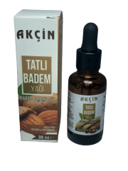 AKÇİN TATLI BADEM YAĞI 30 CC